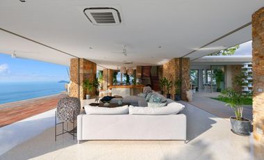 Award Worthy 4 Bedroom Luxury Sea View Villa in Taling Ngam, Koh Samui