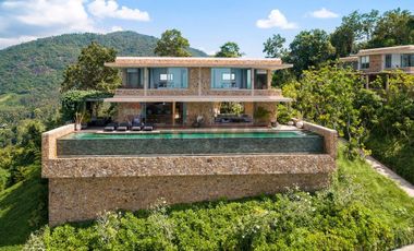 Award Worthy 4 Bedroom Luxury Sea View Villa in Taling Ngam, Koh Samui