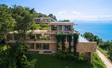 Award Worthy 4 Bedroom Luxury Sea View Villa in Taling Ngam, Koh Samui