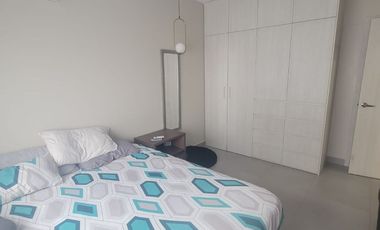 Departamento Semi Amoblado en Venta en San Bernardo III Samborondón | 2 Habitaciones Frente al Área Social