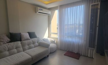 Departamento Semi Amoblado en Venta en San Bernardo III Samborondón | 2 Habitaciones Frente al Área Social