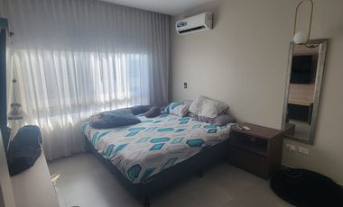 Departamento Semi Amoblado en Venta en San Bernardo III Samborondón | 2 Habitaciones Frente al Área Social