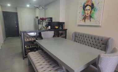 Departamento Semi Amoblado en Venta en San Bernardo III Samborondón | 2 Habitaciones Frente al Área Social