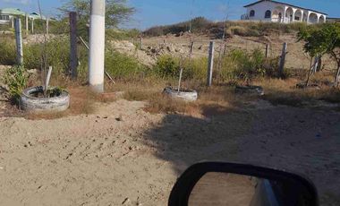 Vendo de Oportunidad terreno de 375 m2 junto a PUNTA BARANDUA, cerca PUNTA BLANCA en SANTA ELENA