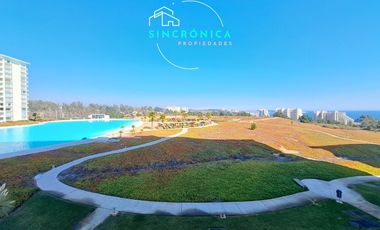 Se arrienda hermoso departamento en laguna bahia, algarrobo
