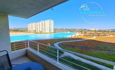 Se arrienda hermoso departamento en laguna bahia, algarrobo