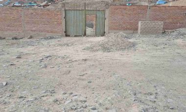 VENTA DE TERRENO EN CARABAYLLO