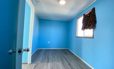 Casa en venta con dos dormitorios un baño estacionamiento y bodega con subsidio habitacional