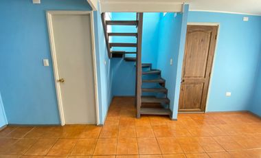 Casa en venta con dos dormitorios un baño estacionamiento y bodega con subsidio habitacional