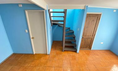 Casa en venta con dos dormitorios un baño estacionamiento y bodega con subsidio habitacional