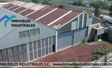 BODEGA EN RENTA 3,540m² EN CONDOMNIO ECATEPEC RECURSOS HIDRAULICOS