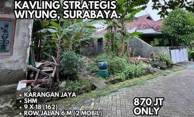 Tanah dijual di RW 03, Babatan, Wiyung, Surabaya, Jawa Timur
