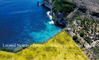 jual tanah pantai atuh pelilit Nusa penida samping tropikal glamping
