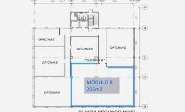 OFICINA PREMIUM CON 205 m² EN 