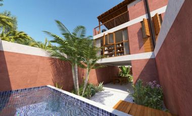 Casa de diseño con vista al mar y alberca en La Barra, Puerto Escondido