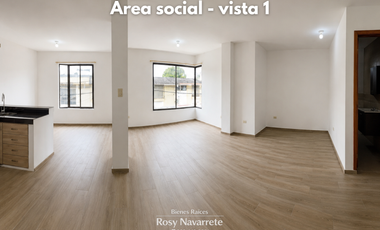 Departamento en alquiler en Urdesa, primer piso: 3 Dormitorios, Terraza y Lavandería