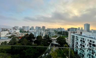 ALQUILO EXCLUSIVO DEPARTAMENTO NUEVO -COCHERA - 1 DOR. -BARRANCO LÍMITE MIRAFLORES - VISTA PANORÁMICA - PISO 16 - FULL ÁREAS COMUNES - VIGILANCIA 24/7