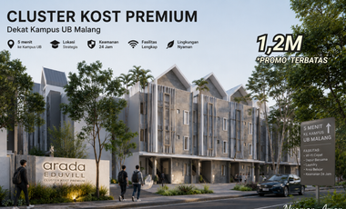 Rumah Kost Area Merjosari Cuma 5 Menit Dari Kampus UB Malang
