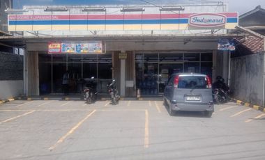 Dijual Ruko/Tanah Komersial Pinggir Jalan Raya Klapanunggal – Disewa Indomaret 20 Tahun, SHM Harga Nego sampai jadi