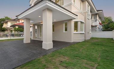บ้านเดี่ยว 2 ชั้น รีโนเวทใหม่ หมู่บ้านชัยพฤกษ์ บุศรินทร์ รังสิต-คลอง 2 หน้าบ้านไม่ชนใคร
