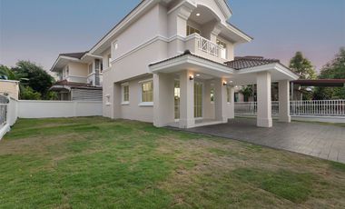 บ้านเดี่ยว 2 ชั้น รีโนเวทใหม่ หมู่บ้านชัยพฤกษ์ บุศรินทร์ รังสิต-คลอง 2 หน้าบ้านไม่ชนใคร