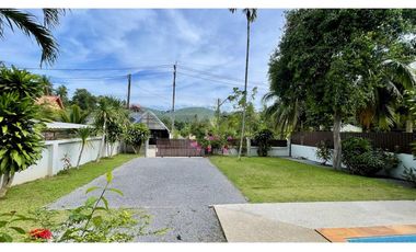 Tropical pool villa with Large Garden, Taling Ngam, Koh Samui