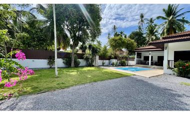 Tropical pool villa with Large Garden, Taling Ngam, Koh Samui