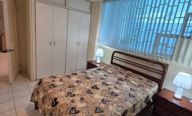 Departamento Amoblado en Alquiler en Kennedy Norte, Planta Baja, 2 Habitaciones, 3 Baños, Parqueo,  Seguridad,  Norte de Guayaquil
