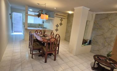 Departamento Amoblado en Alquiler en Kennedy Norte, Planta Baja, 2 Habitaciones, 3 Baños, Parqueo,  Seguridad,  Norte de Guayaquil