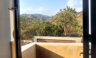Casa en  renta en Tepoztlán Morelos , en conjunto con bella vista