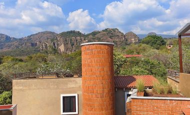 Casa en  renta en Tepoztlán Morelos , en conjunto con bella vista