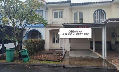 Rumah 2 Lantai Kosong Siap Sewa di Lippo Karawaci Utara Lokasi Strategis Dekat Akses Tol