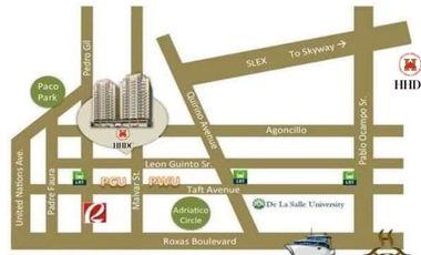 HHDC 2BR Condo Unit for Sale in Malate, Manila at 1674 Leon Guinto St | 28.90 sqm