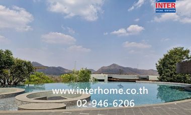 64.17 sq.m. condominium with 360-degree panoramic view of Khao Yai, Mittraphap Road (Thanarat Road), Pak Chong, Nakhon Ratchasima.