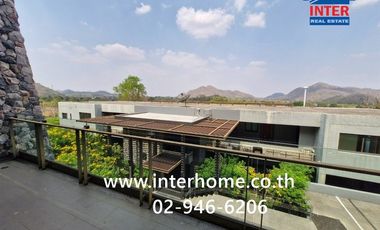 64.17 sq.m. condominium with 360-degree panoramic view of Khao Yai, Mittraphap Road (Thanarat Road), Pak Chong, Nakhon Ratchasima.