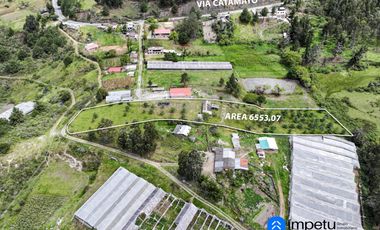 En venta terreno rural sector Villonaco bajo, a pasos de la via nueva a Catamayo