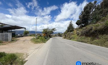 En venta terreno rural sector Villonaco bajo, a pasos de la via nueva a Catamayo