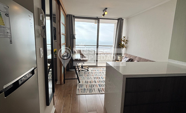 ARRIENDO DEPARTAMENTO FRENTE MALL REMODELADO AMOBLADO CON VISTAS AL MAR