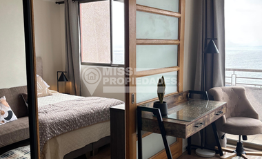 ARRIENDO DEPARTAMENTO FRENTE MALL REMODELADO AMOBLADO CON VISTAS AL MAR