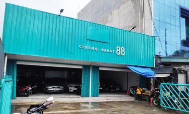 Disewakan Tanpa Perantara Gudang+Kantor 2 Lantai Cideng Barat 88 Antara Family Mart &Bank Mandiri 200 m Turunan Flyover Tanah Abang Depan PutaranBalik