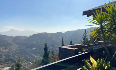 Espectacular Vista Impecable Casa Venta Full Paneles Solares Arrayan Lo Barnechea