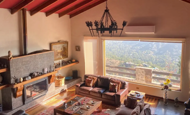 Espectacular Vista Impecable Casa Venta Full Paneles Solares Arrayan Lo Barnechea