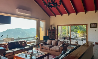 Espectacular Vista Impecable Casa Venta Full Paneles Solares Arrayan Lo Barnechea