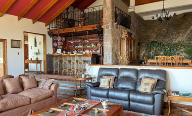 Espectacular Vista Impecable Casa Venta Full Paneles Solares Arrayan Lo Barnechea