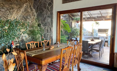 Espectacular Vista Impecable Casa Venta Full Paneles Solares Arrayan Lo Barnechea