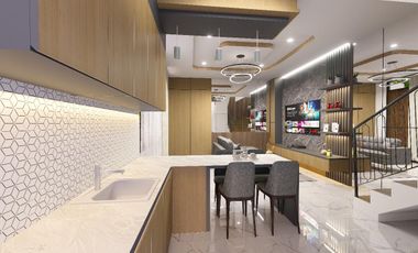 Rumah Baru 2 Lantai Semi Furnished Desain Eropa Modern di Tangerang Selatan, Lokasi Premium Hanya 5 Menit ke MRT Lebak Bulus - FREE PPN & Subsidi DP