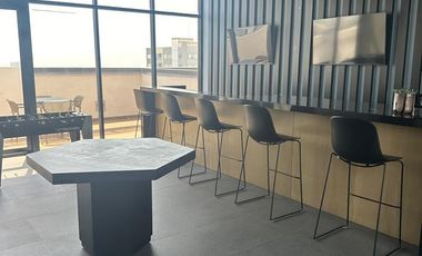 DEPARTAMENTO DE LUJO EN HÉROES47 — LISTO PARA HABITAR Piso 16 · Vista panorámica Norte/Poniente · 76.96 m² · Equipado