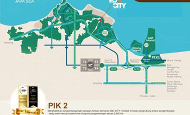 Disewakan ready Ruko PIK 2  Stanford Boulevard A6 (Hadap Jalan Utama)