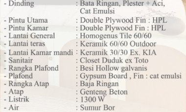 Rumah Baru Siap Huni High Ceiling, DP 0% Cicilan Mulai 3 Jutaan, Strategis 8 Menit ke Summarecon Mall dan Stasiun Bekasi - FREE PPN & Bebas Biaya