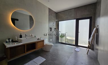 Dijual dan Disewakan Rumah Tropical Modern SHM Private Pool di Bukit Damai Jimbaran Bali